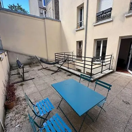 Superbe Terrasse アパート パリ